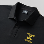 Legalize Plutonium Geek Embroidered Polo Shirt
