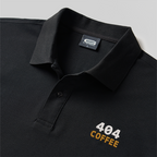 404 Coffee Geek Embroidered Polo Shirt