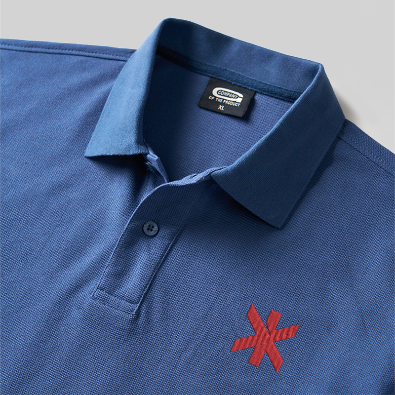 Polo bordado para frikis Equipo de trauma 2077