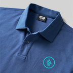 Wings of Freedom Geek Embroidered Polo Shirt