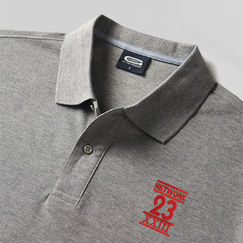 Network 23 Geek Embroidered Polo Shirt