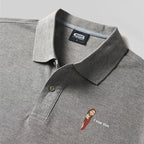 I Saw That Geek Embroidered Polo Shirt