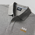 404 Coffee Geek Embroidered Polo Shirt