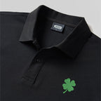 St Patricks Geek Embroidered Polo Shirt
