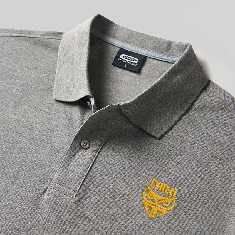 Tyrell Corporation Geek Embroidered Polo Shirt