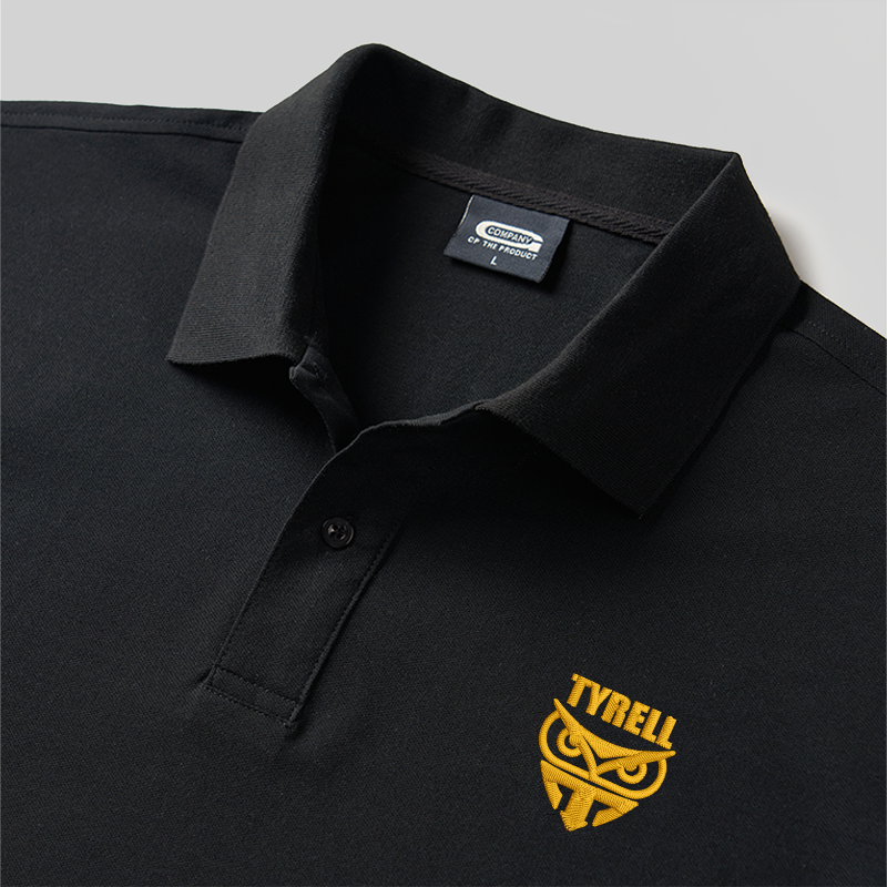 Tyrell Corporation Geek Embroidered Polo Shirt