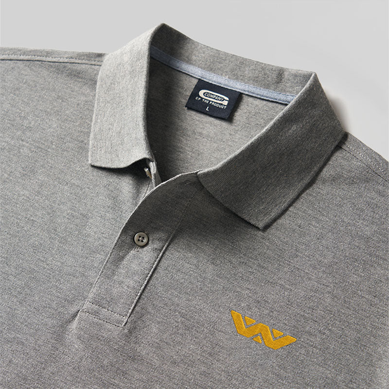 Weyland Corp Geek Embroidered Polo Shirt