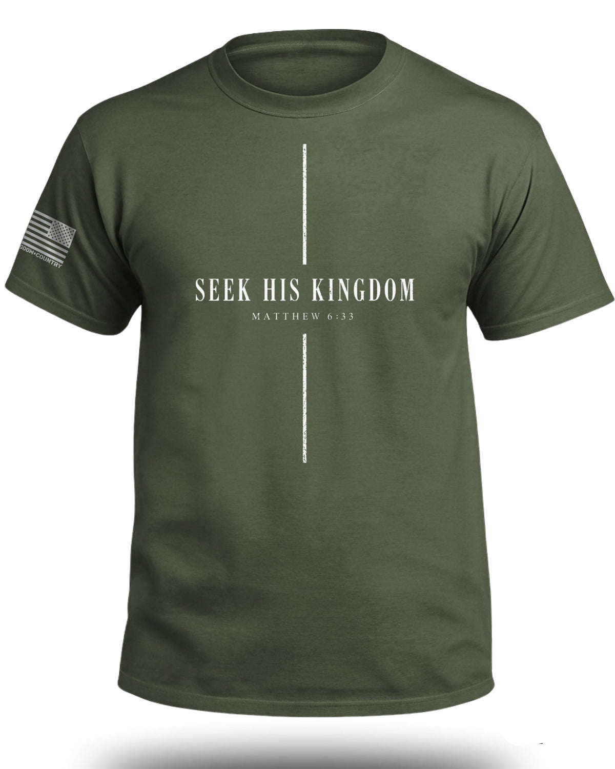 Seek His Kingdom Cross T-Shirt