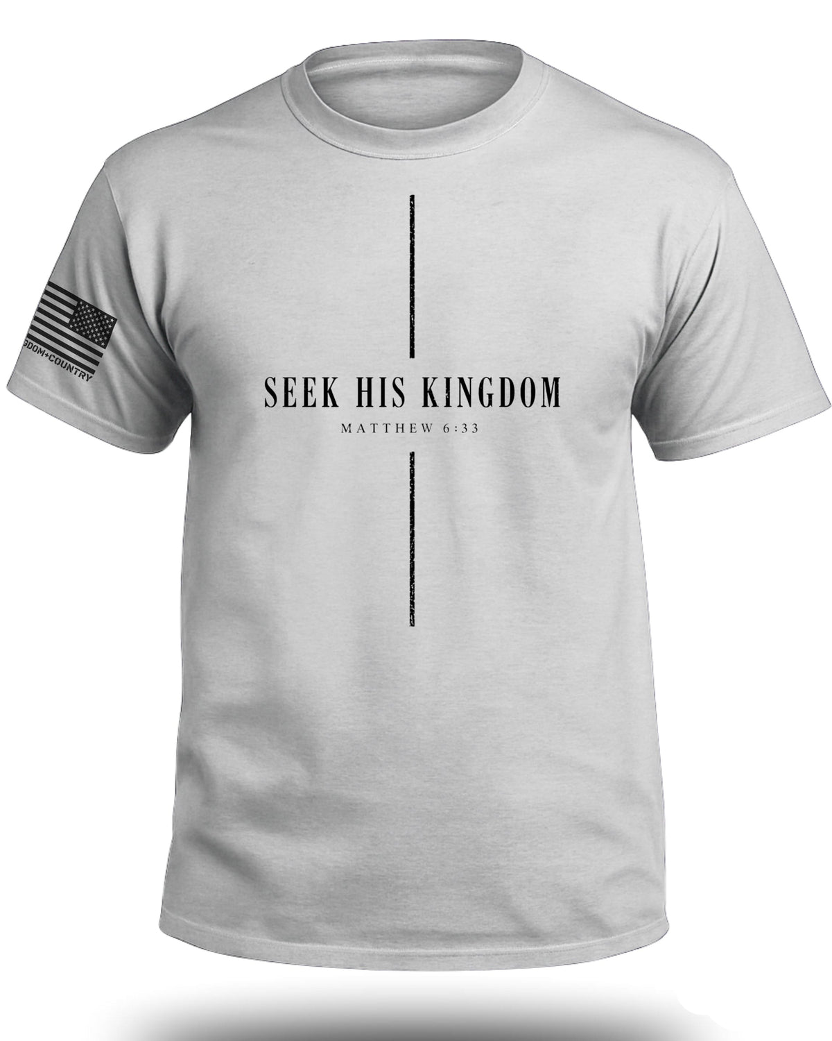 Seek His Kingdom Cross T-Shirt
