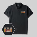 I‘m This Old Geek Embroidered Polo Shirt
