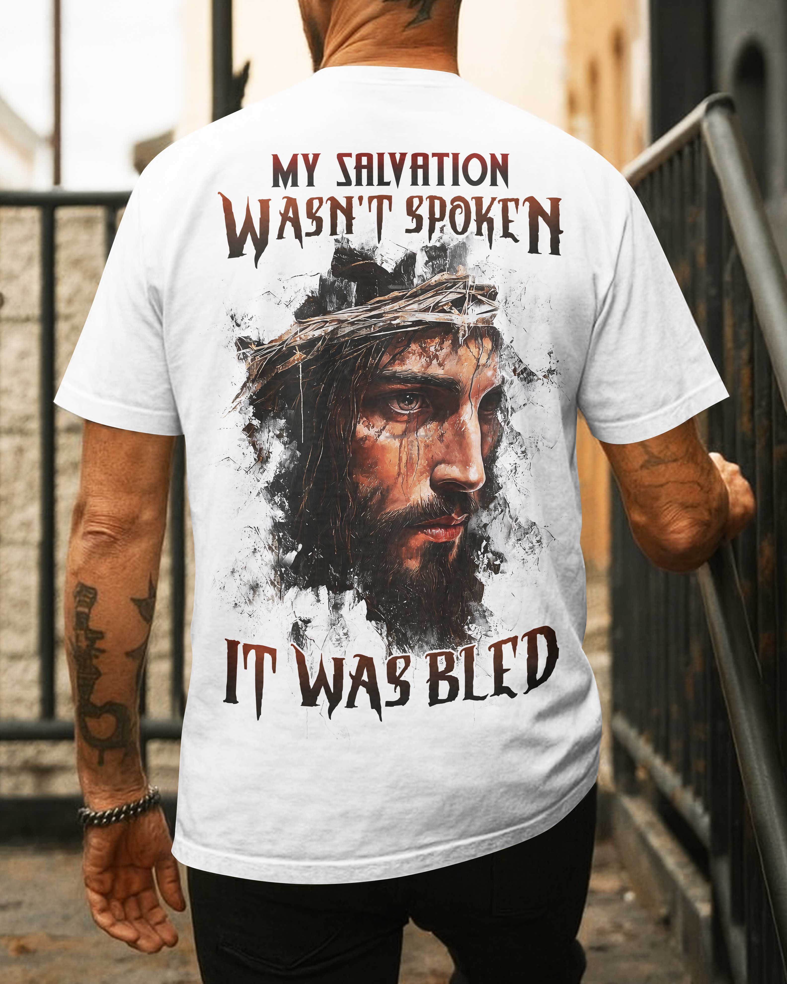 Mein Heil wurde nicht gesprochen, es wurde geblutet T-Shirt