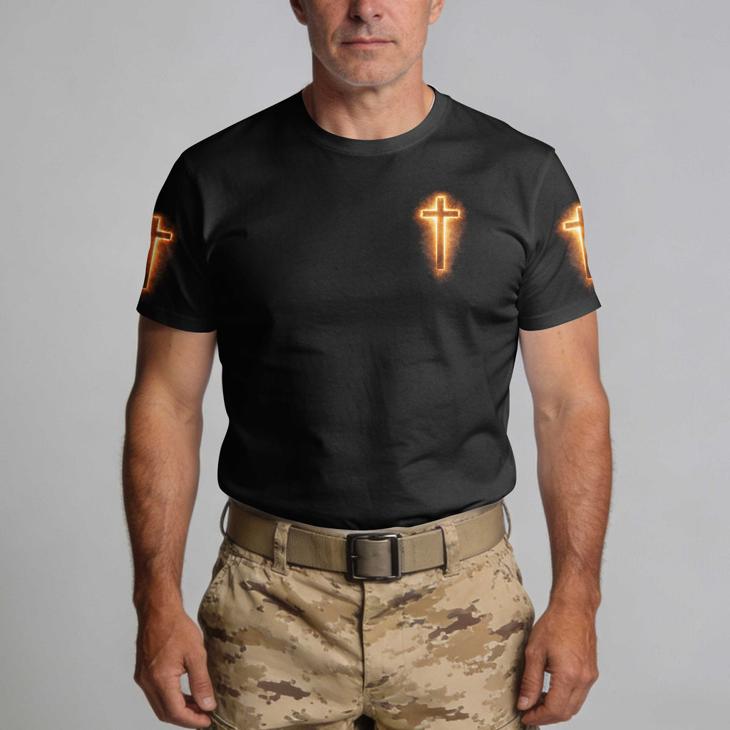 Mein Dienst Hatte einen Zweck, mein Glaube gibt ihm Bedeutung T-Shirt