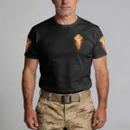 Mein Dienst Hatte einen Zweck, mein Glaube gibt ihm Bedeutung T-Shirt