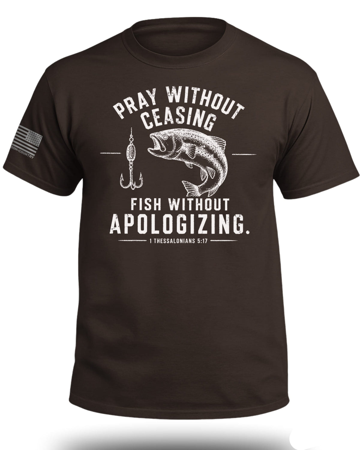 Pray Without Ceasing Fisherman T-Shirt
