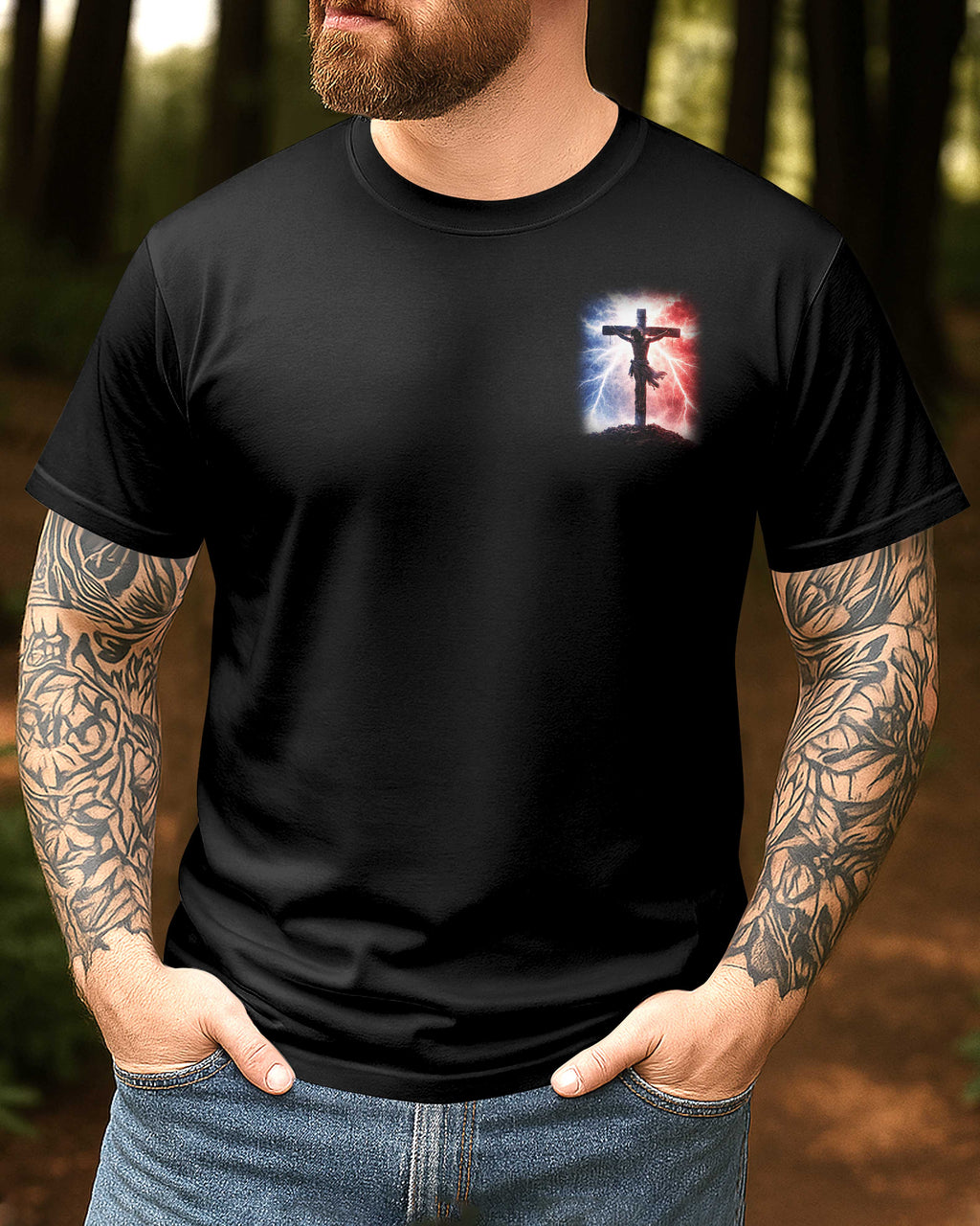 Stürme erheben sich, Glaube besteht – T-Shirt