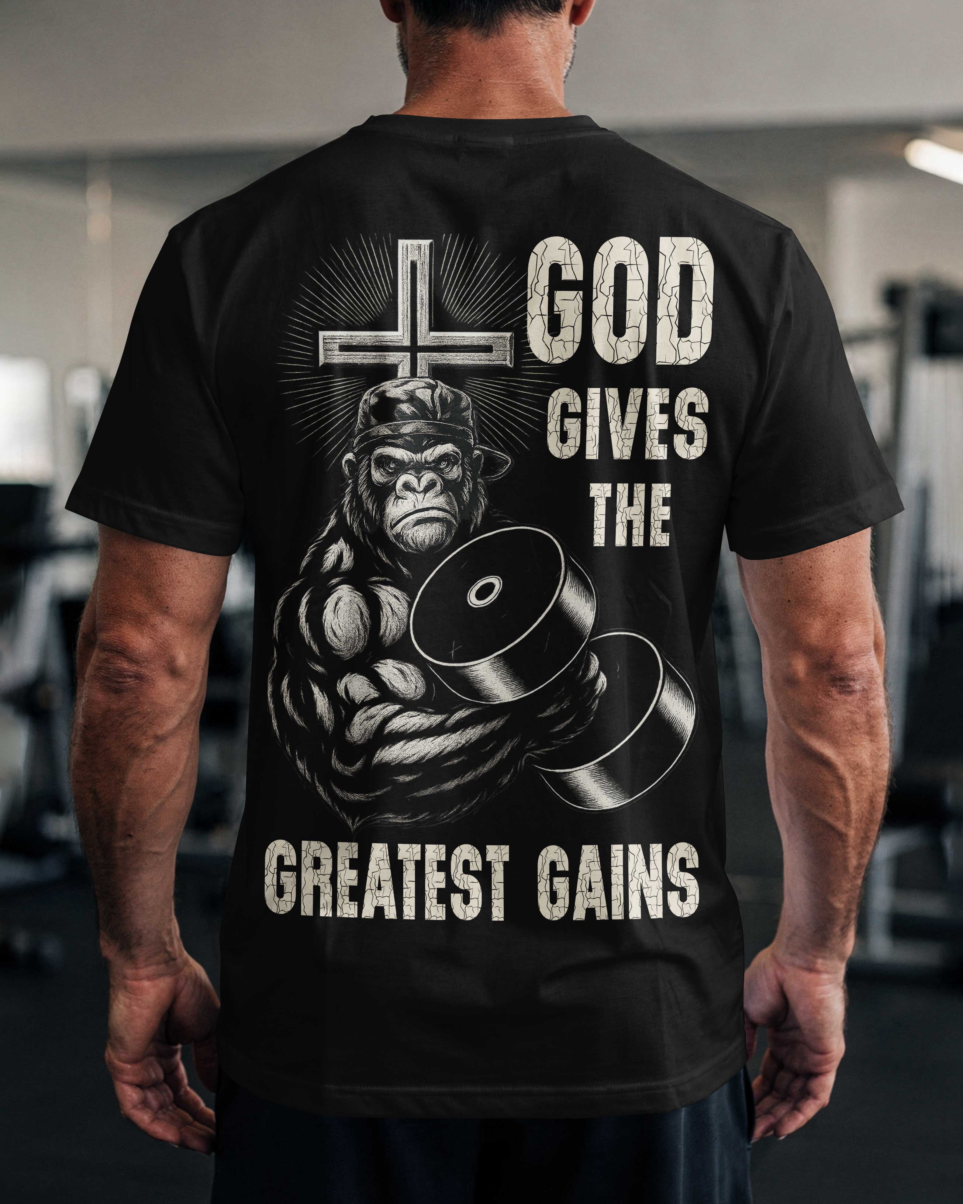 T-Shirt "Gott schenkt die größten Gewinne"
