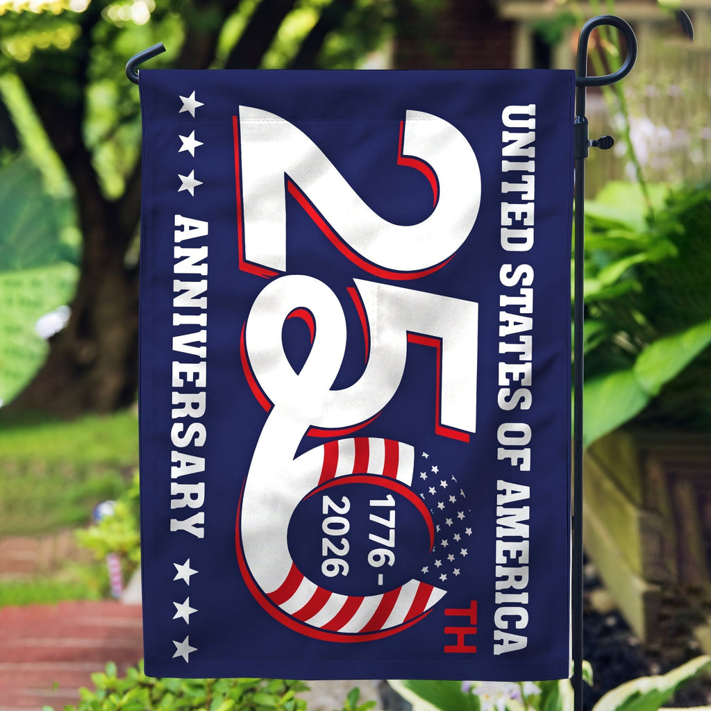Patriotic 250th Anniversary 1776 2026 United States of America Flag
