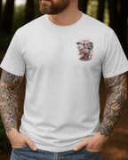 Ganzflächiges T-Shirt „Glaube statt Angst“