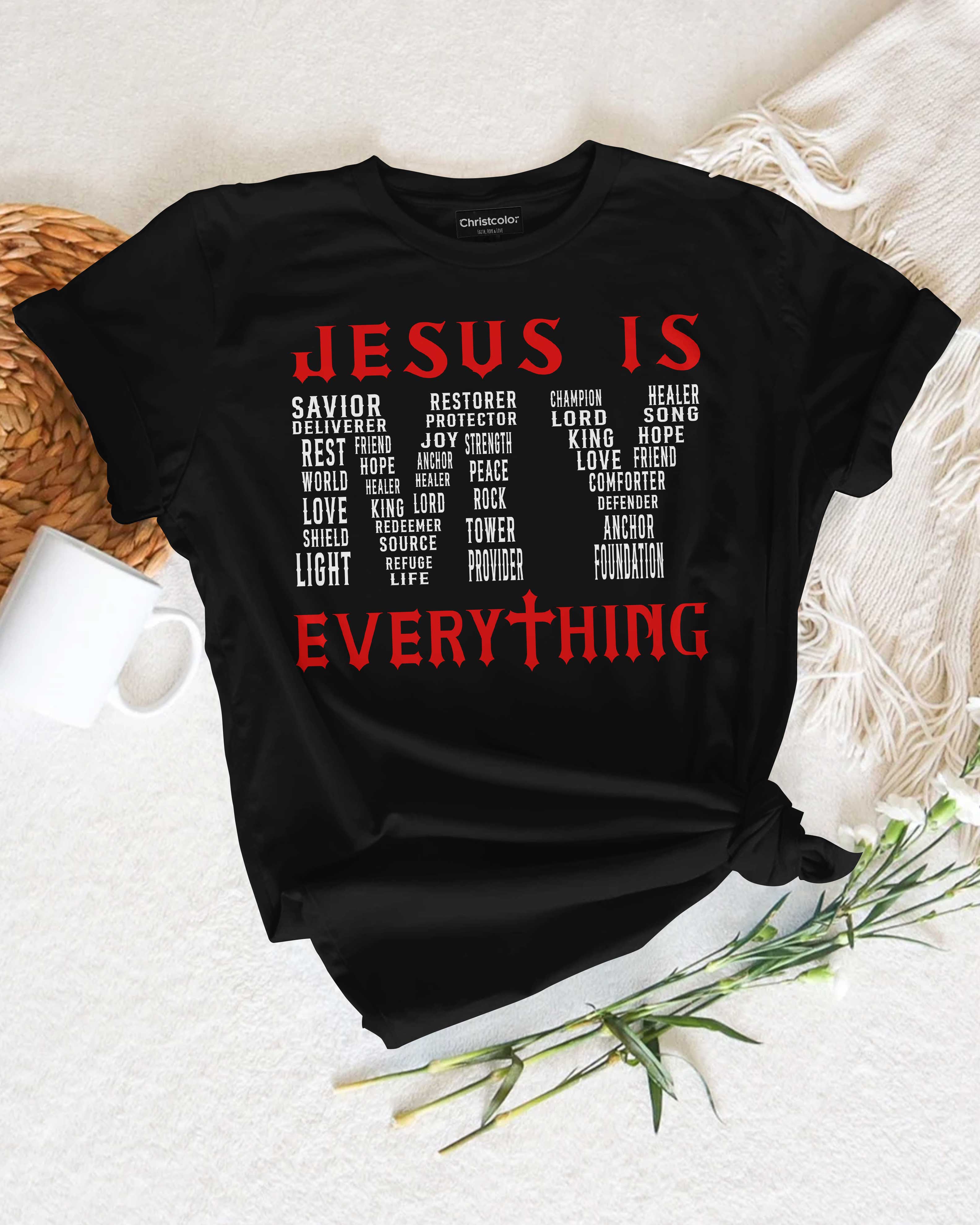 T-shirt Jésus est mon tout