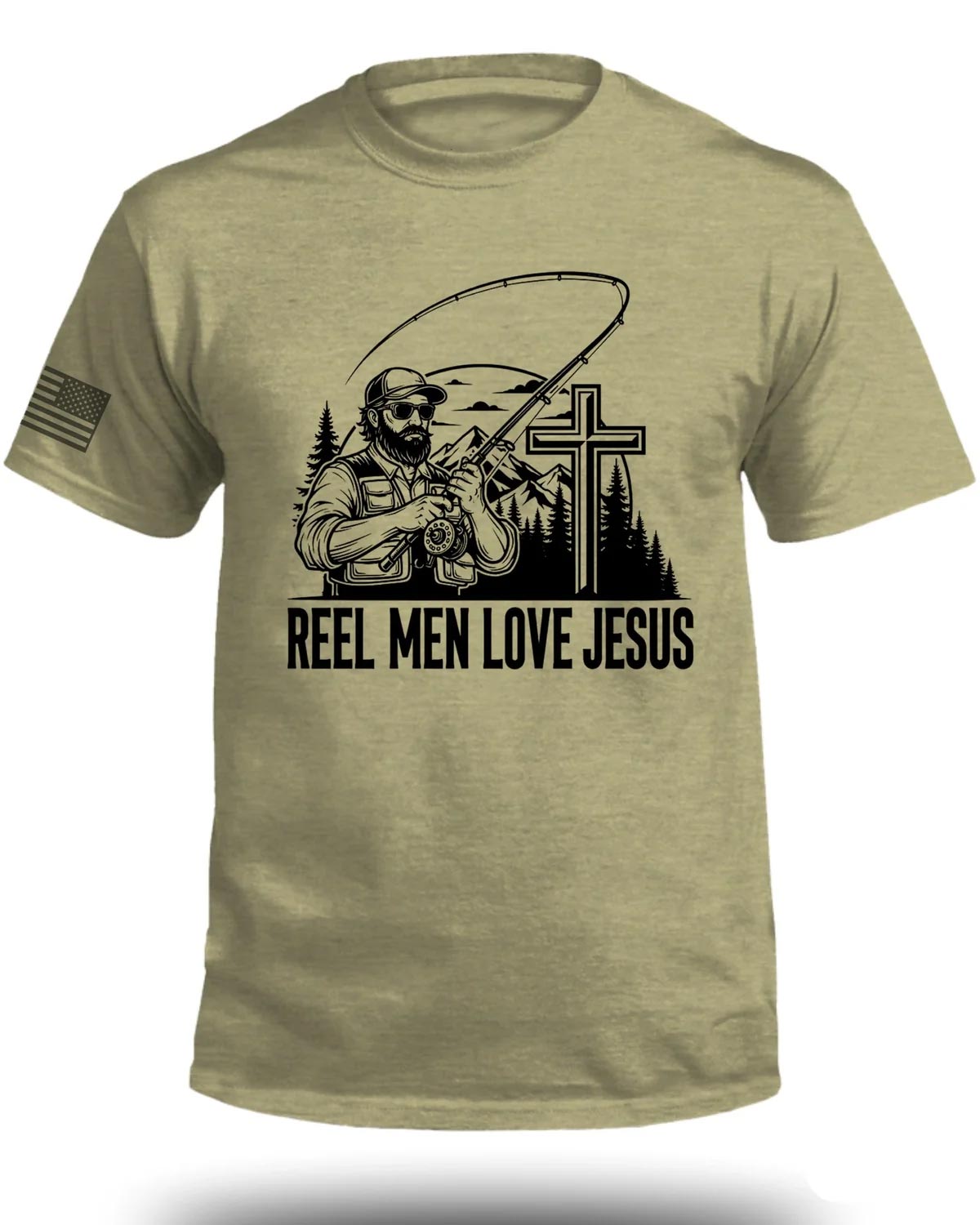 Reel Men Love Jesus T-Shirt