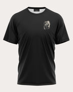Mann des Glaubens, 1. Timotheus 6,11, jage der Gerechtigkeit, der Gottesfurcht, dem Glauben, der Liebe, der Geduld und der Sanftmut nach. T-Shirt