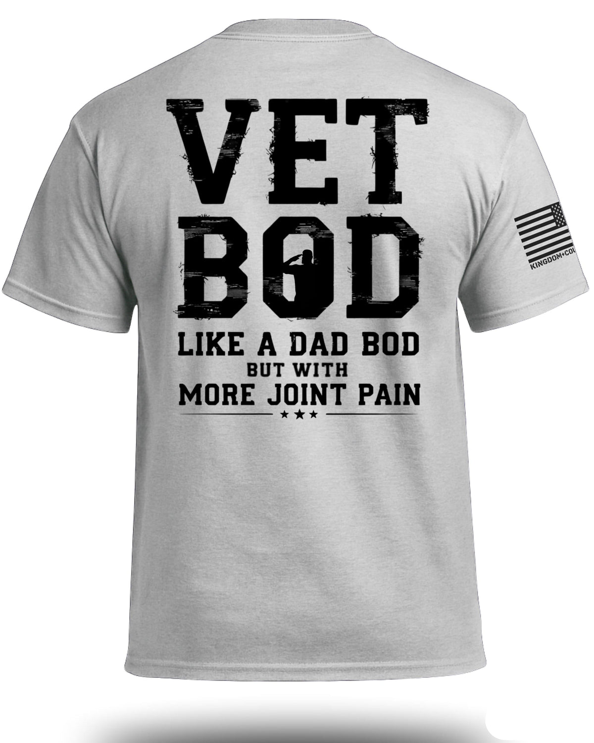 Vet-Körper wie ein Papa-Körper T-Shirt
