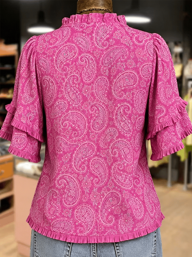 Women'S Casual Printed Shirt