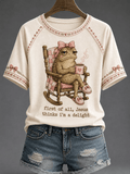 Women's Jesus Thinks I'm A Delight  T-Shirts