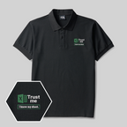 Trust Me Geek Embroidered Polo Shirt