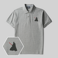 Fighting Geek Embroidered Polo Shirt