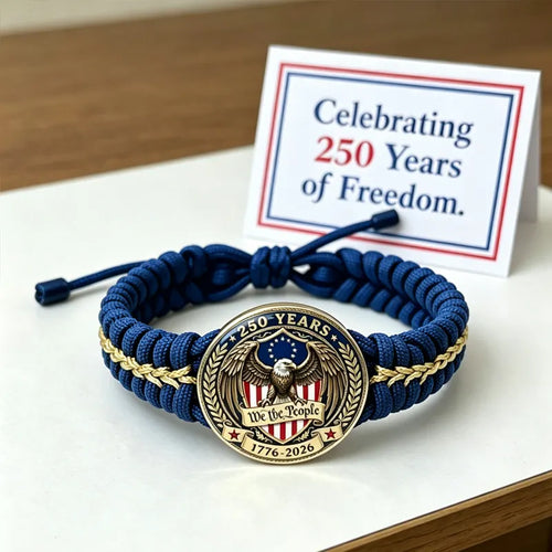 Bracelet commémoratif édition limitée - 250 ans de patriotisme
