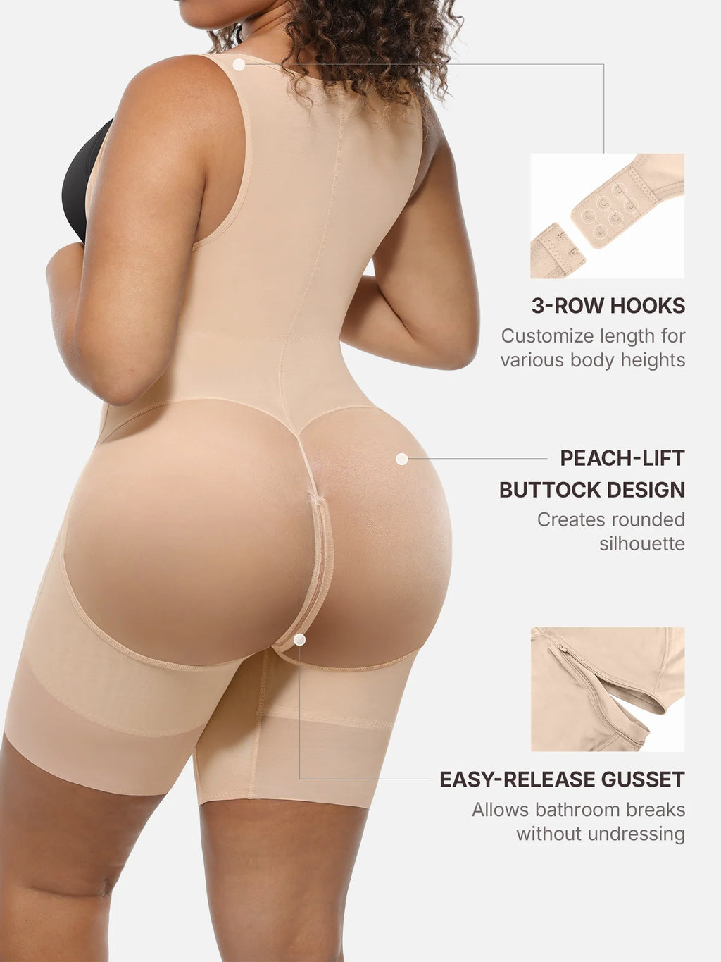 Women's Firm Control High-Waist Sculpting Shapewear Shorts