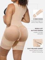 Women's Firm Control High-Waist Sculpting Shapewear Shorts