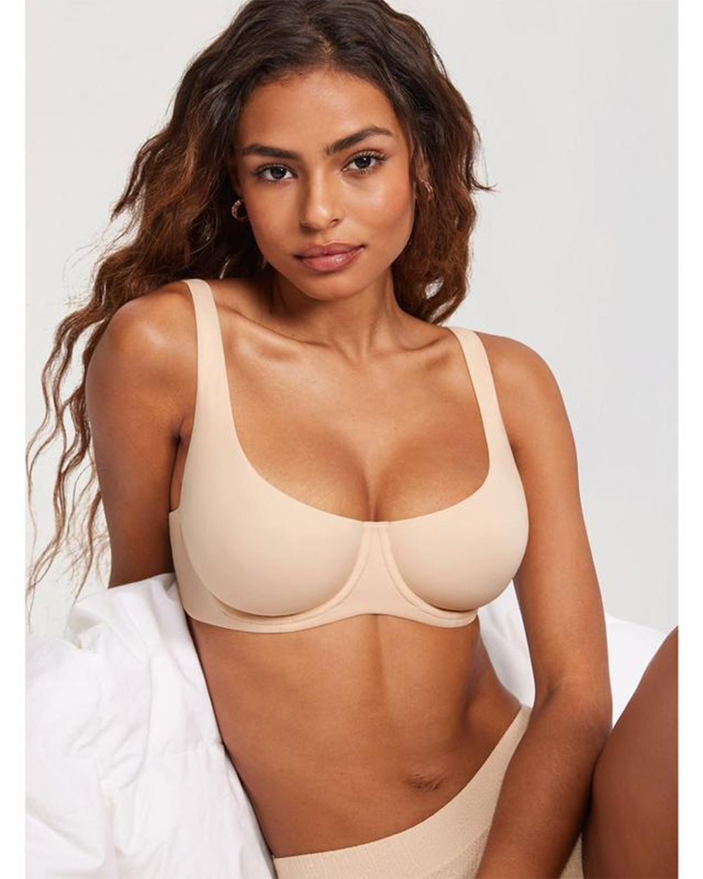 Women's Unlined Balconette Underwire Bra