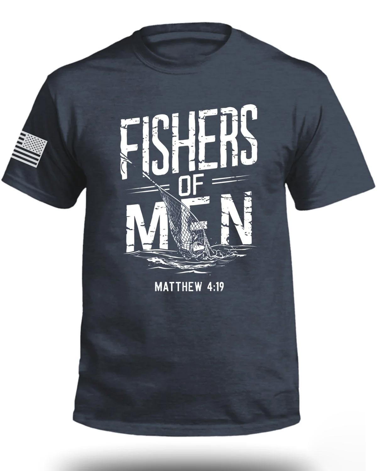 Fishers Of Men Matthew 4:19 T-Shirt