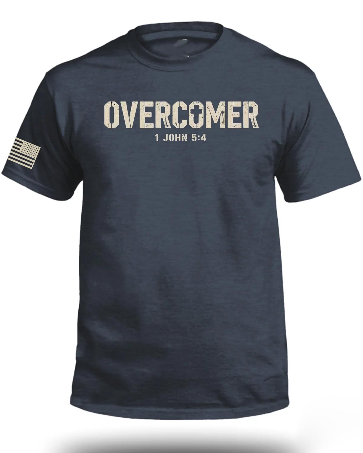 OVERCOMER 1 John 5:4 T-Shirt