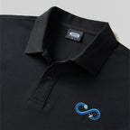 Infinite Loop Geek Embroidered Polo Shirt