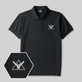 Office of Naval Intelligence Geek Embroidered Polo Shirt