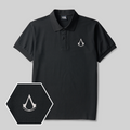 Hidden Blade Geek Embroidered Polo Shirt