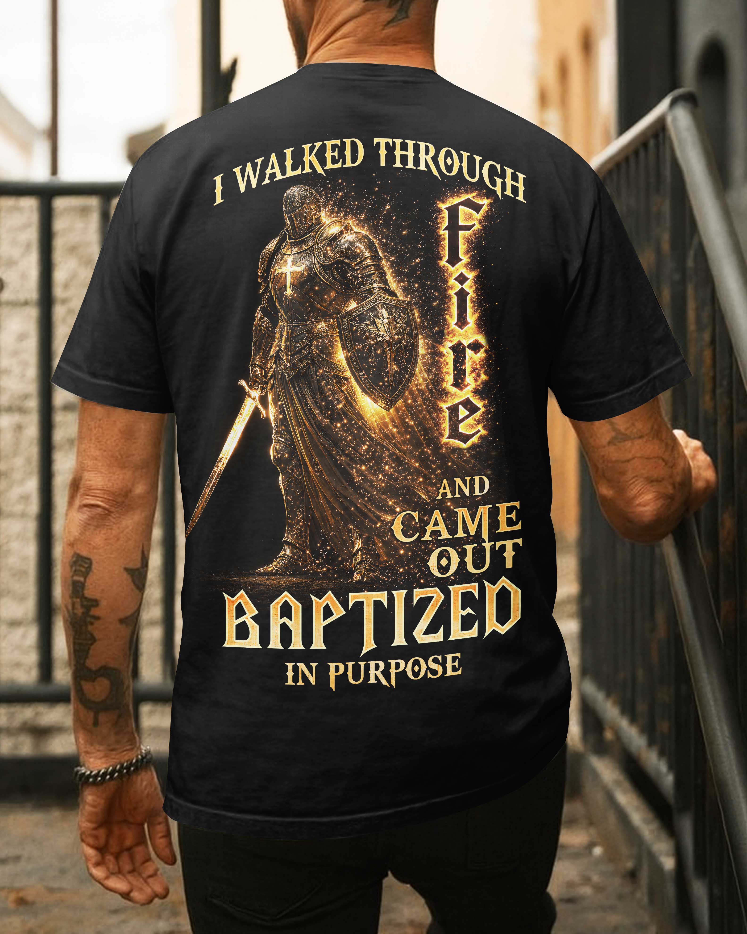 T-shirt J'ai traversé le feu