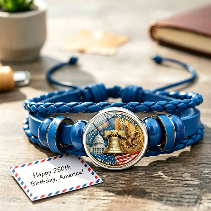 250 Years of Patriotism Commemorative Limited Edition Bracelet