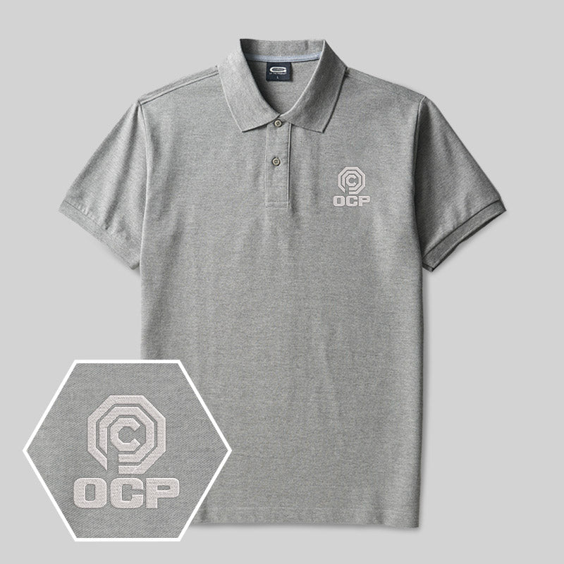 OCP Geek Embroidered Polo Shirt