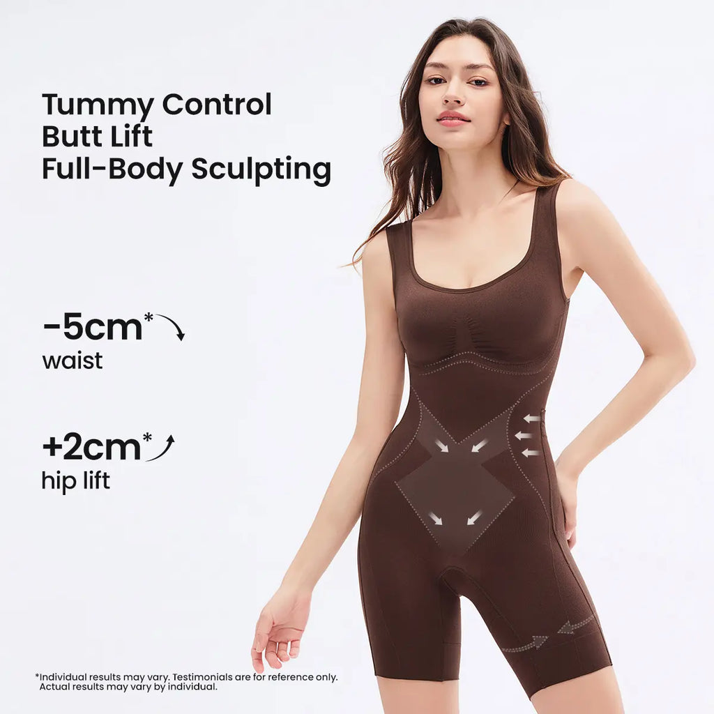Tummy Control Butt Lifter Faja Bodysuit
