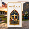 U.S. Independence Day Faith Commemorative Pin (Unisex)