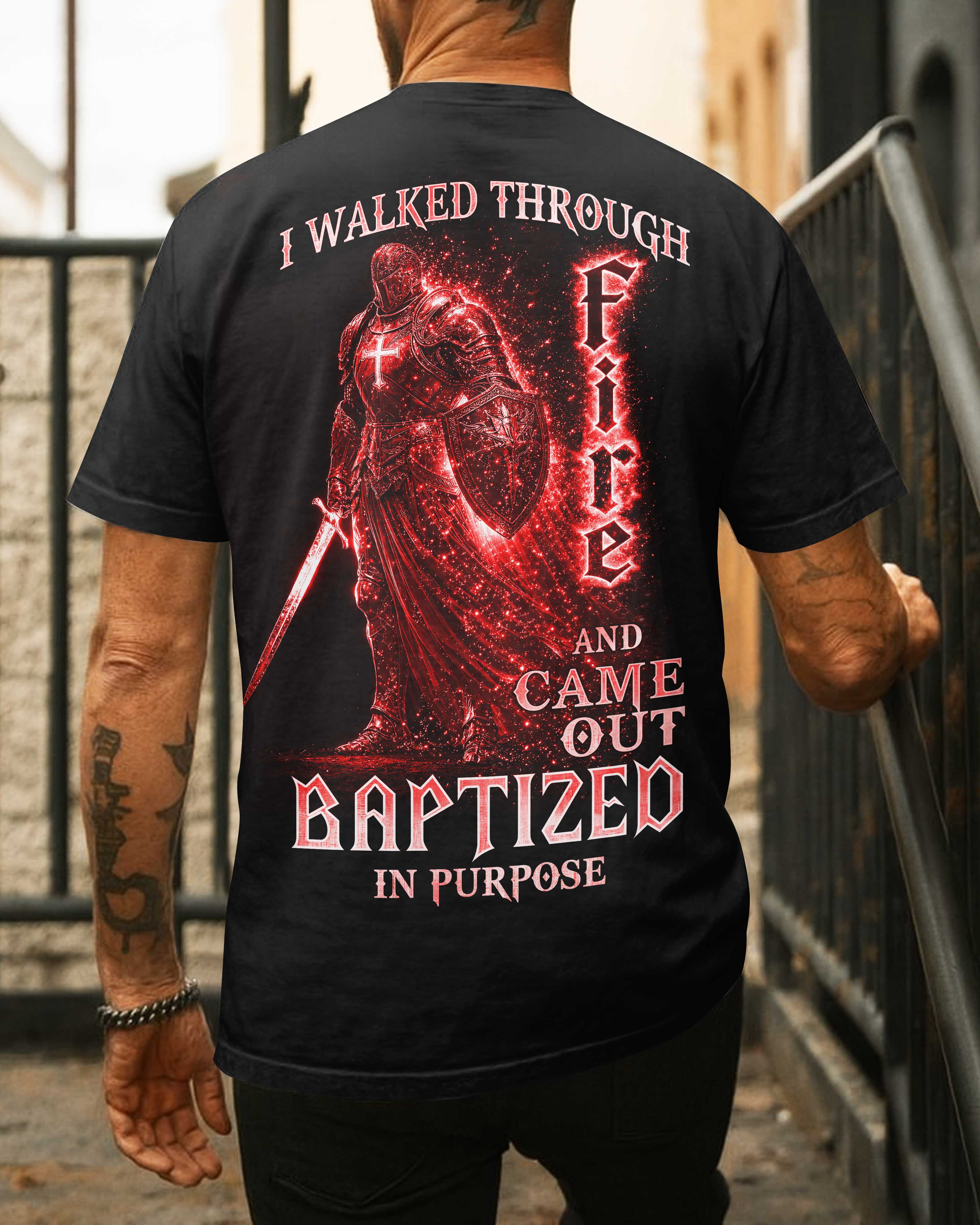 T-shirt J'ai traversé le feu