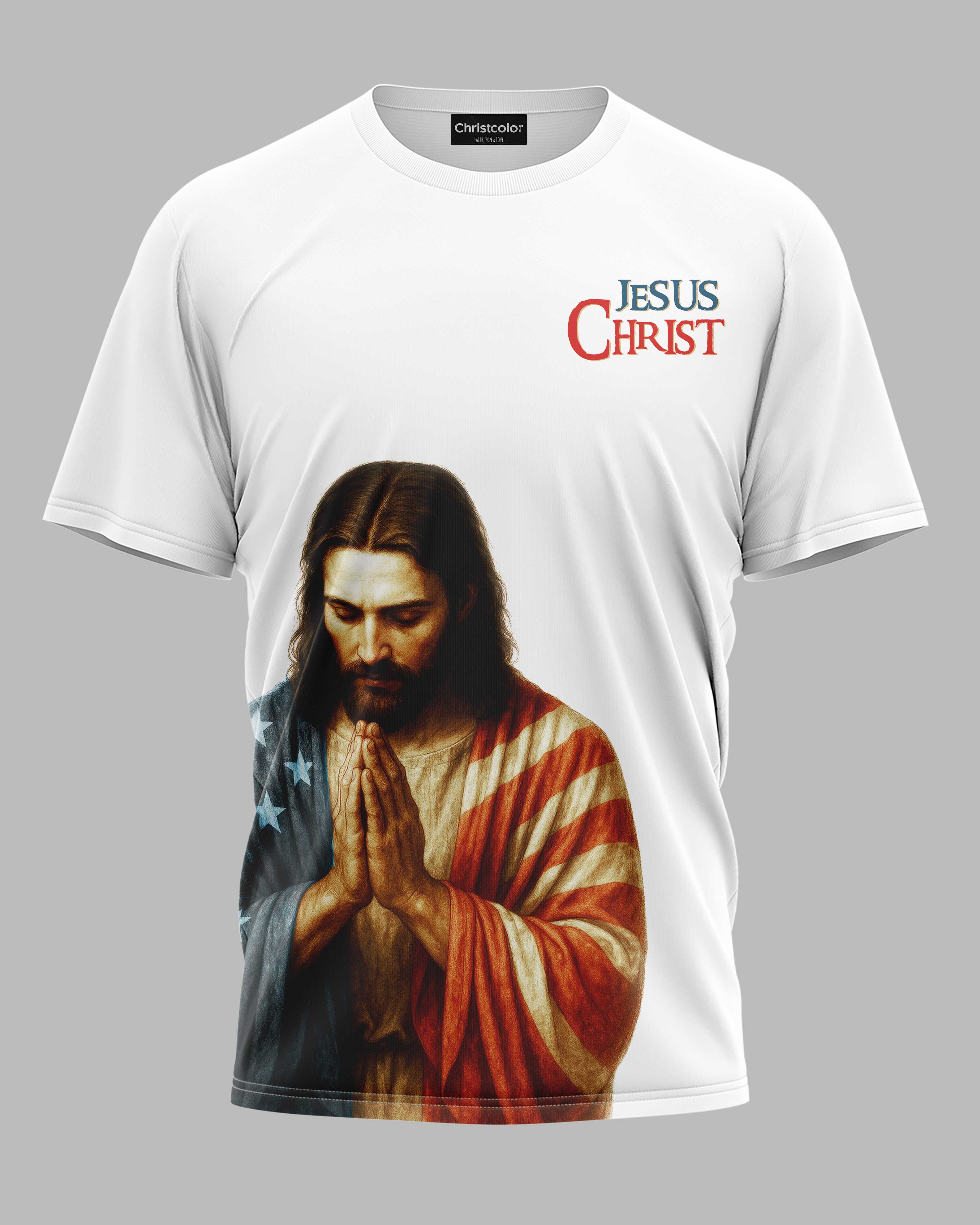 T-shirt Une nation sous Dieu