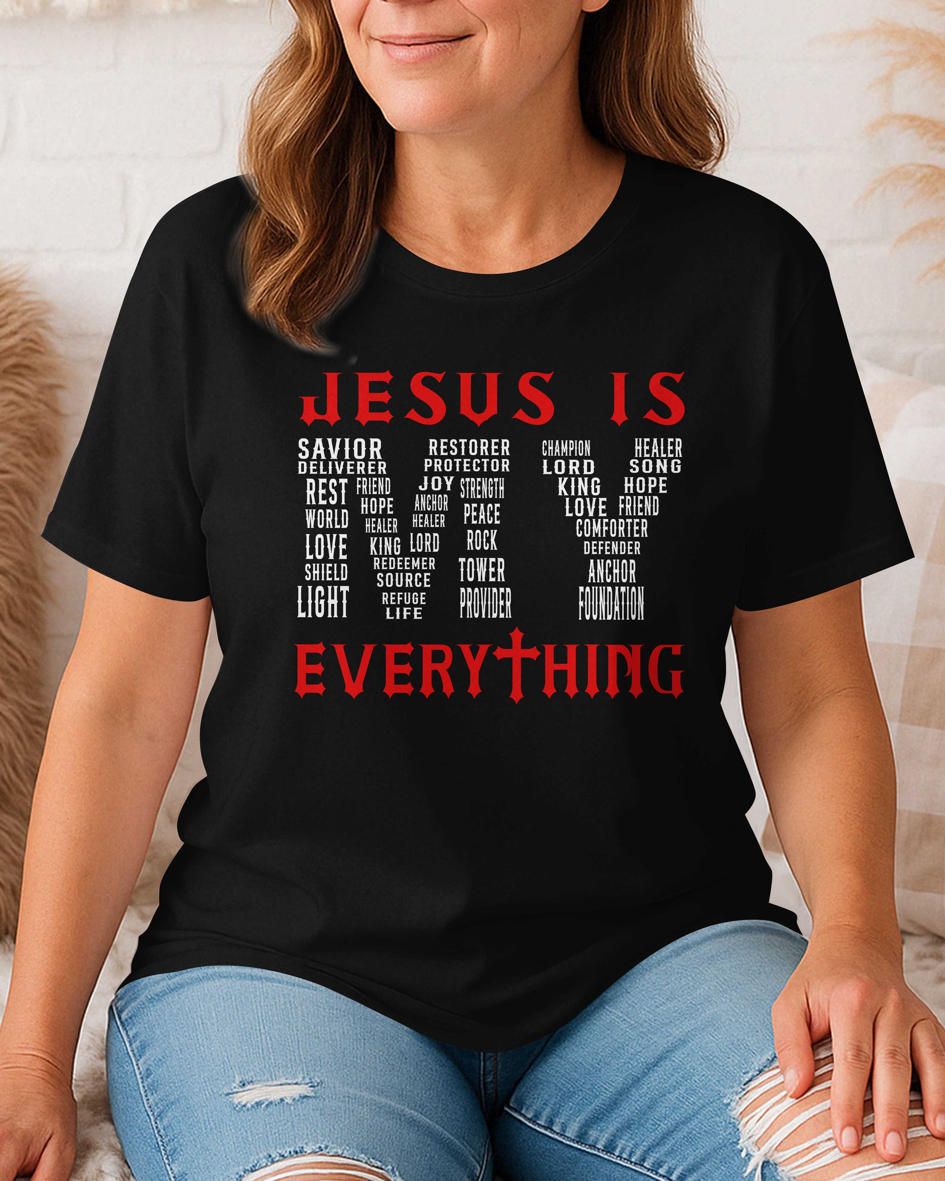 T-shirt Jésus est mon tout