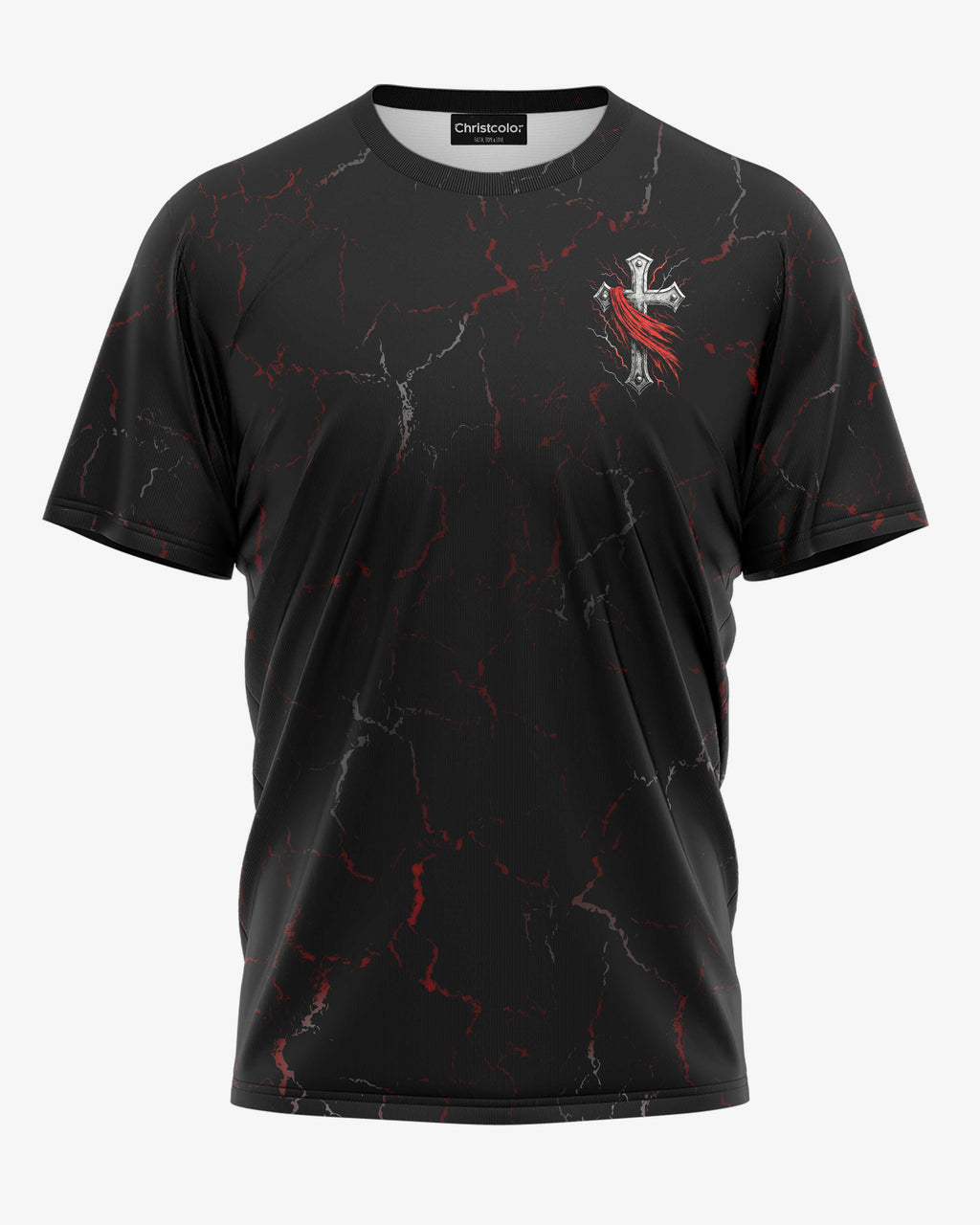 Mein Glaube ruht nicht in der Weisheit der Menschen All Over Print T-Shirt