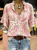 Women'S Casual Printed Shirt