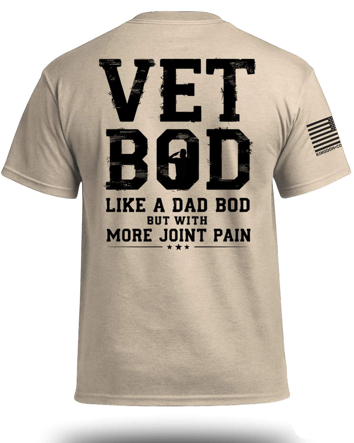 Vet-Körper wie ein Papa-Körper T-Shirt
